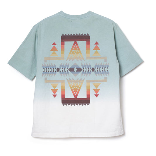 ペンドルトン メンズ ショートスリーブ ジャージーグラデーションダイ MW バックプリントTシャツ