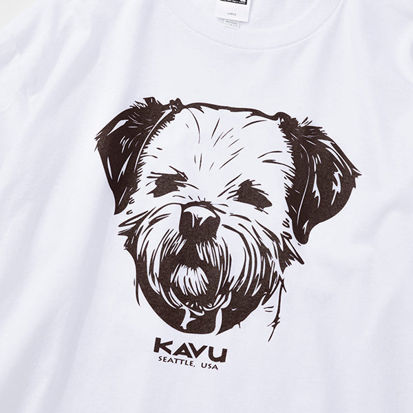 カブー メンズ ロングスリーブ25ドッグTシャツ