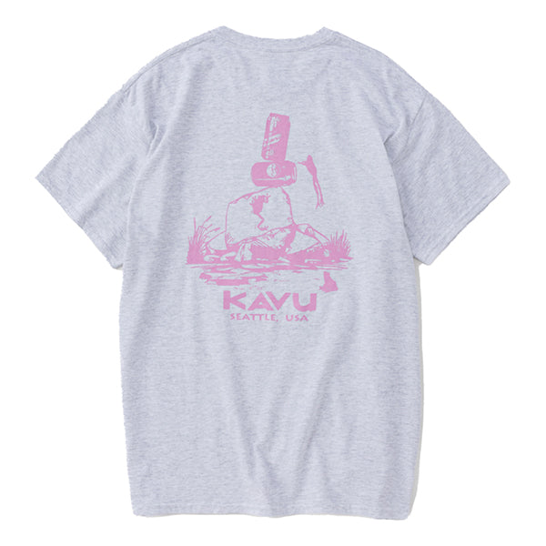カブー メンズ ドリンクフロッグ Tシャツ