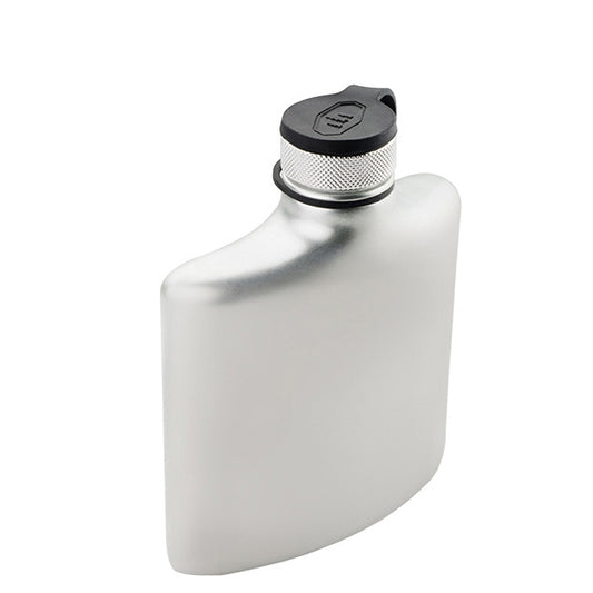 ジーエスアイ グレイシャーステンレスヒップフラスコ 6oz